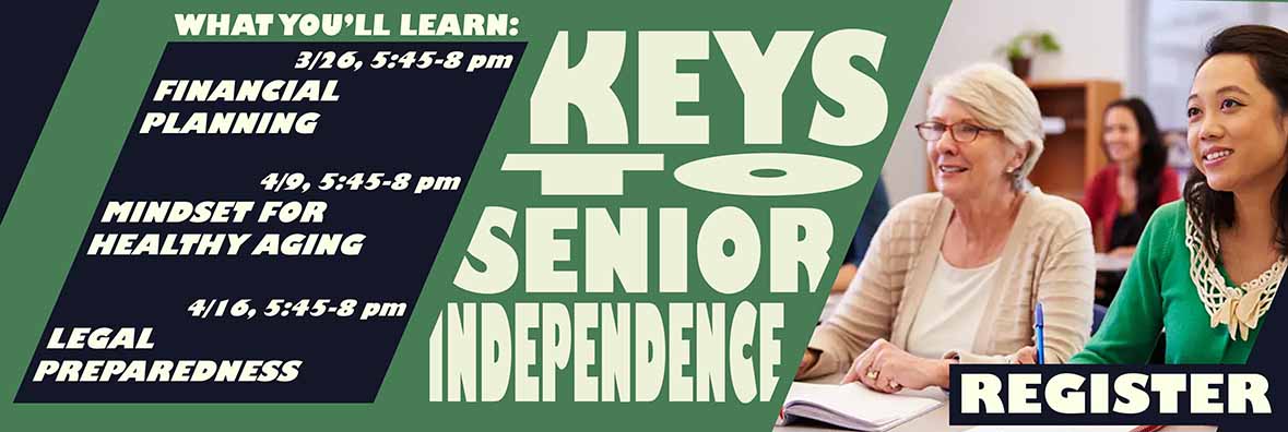 Keys to Senior Independence   Banner New File